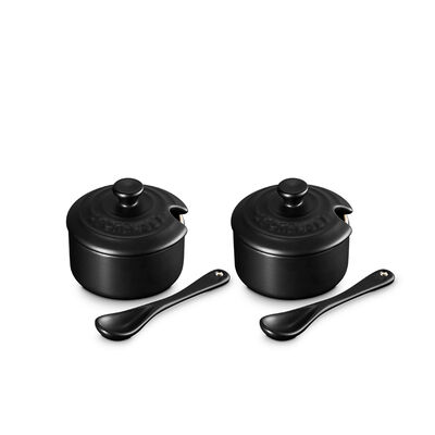 Serenity Collection Condiment Pots (Set of 2)